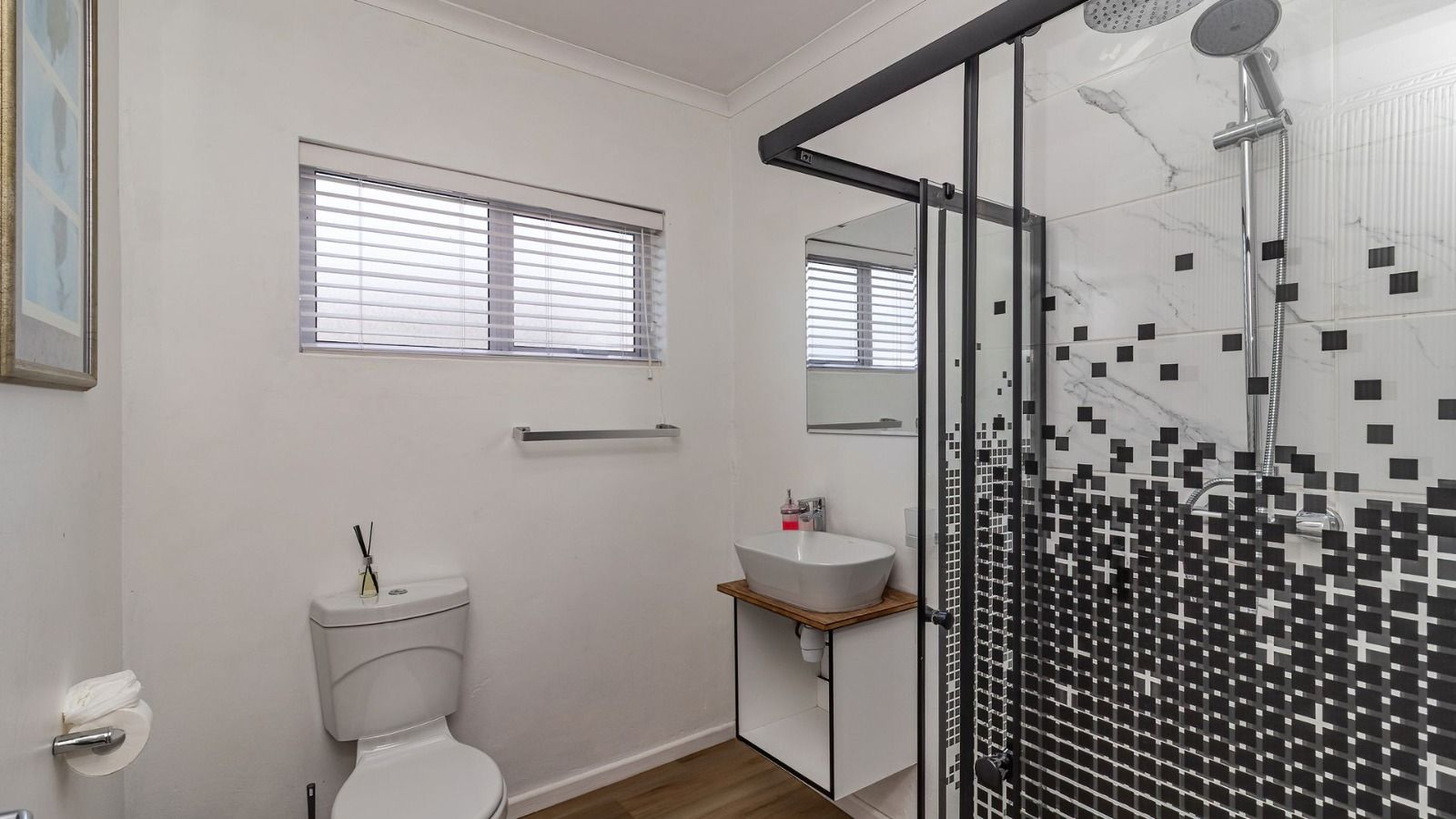 Second bathroom with shower